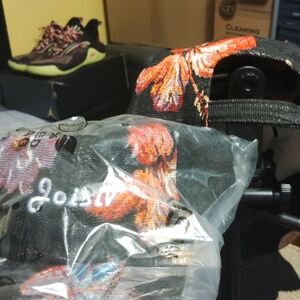 Floral Black Joisiv Cap